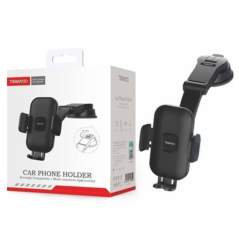 TRANYOO (T-Z18) Dashboard Strong Suction Cup Telescopic Arm Design Hands Free Car Phone Mount Holder TRANYOO (T-Z18) Dashboard Strong Suction Cup Telescopic Arm Design Hands Free Car Phone Mount Holder